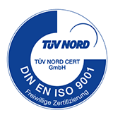 Zertifizierte Qualität nach DIN EN ISO 9001:2015